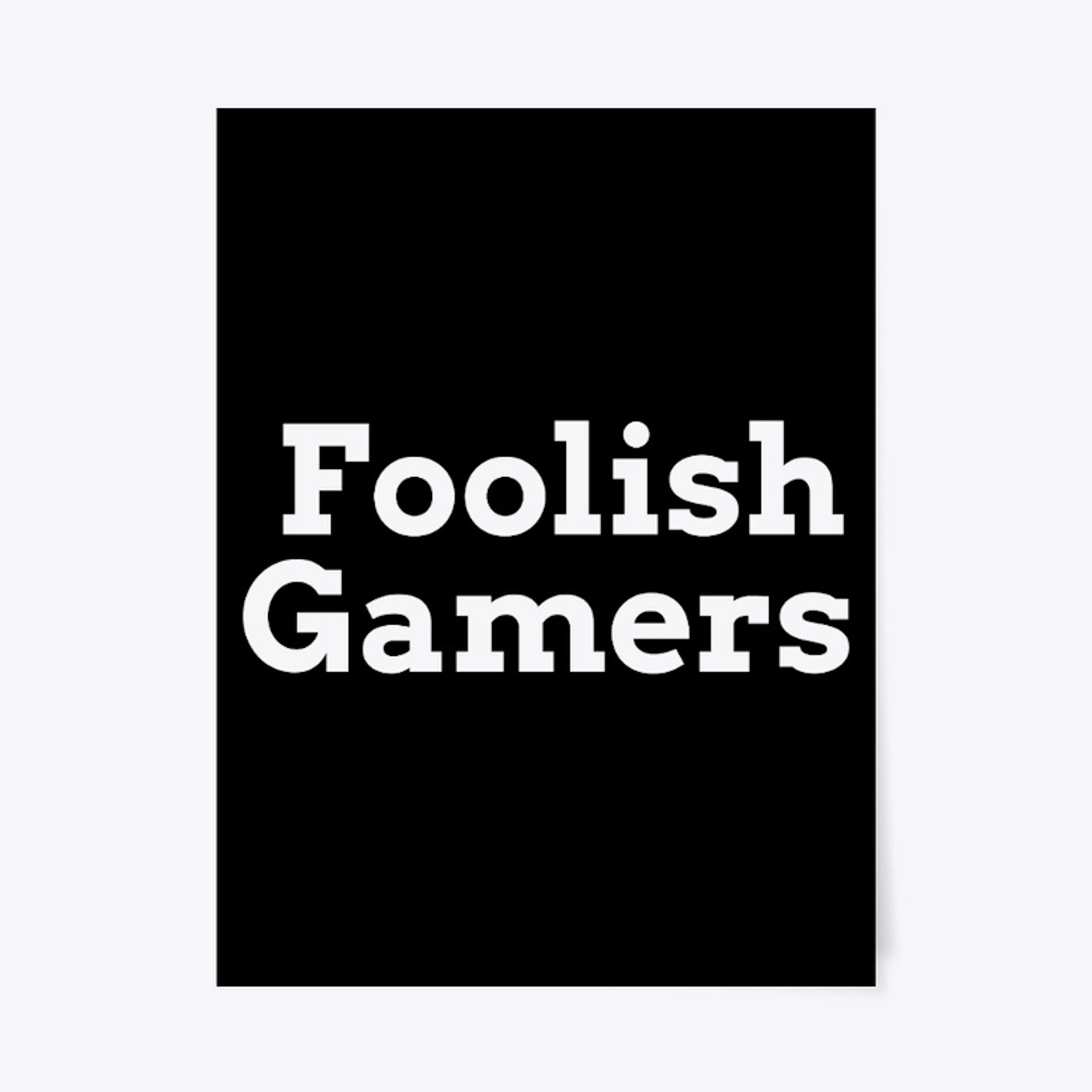 Foolish Gamers Merch Logo